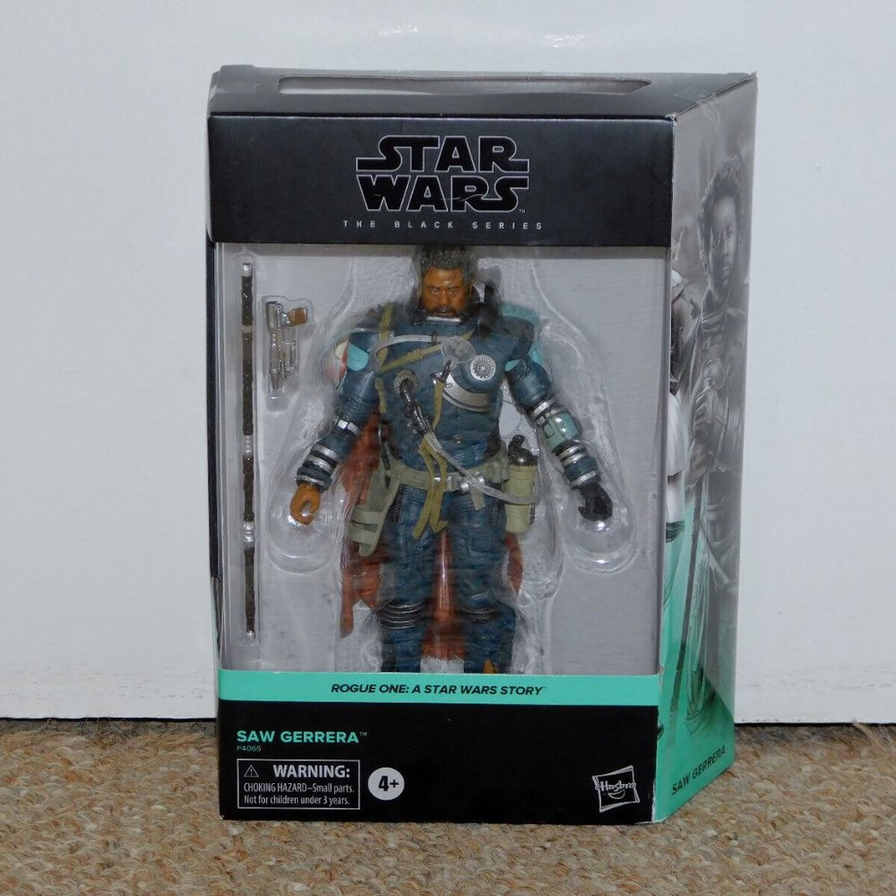 2022 Hasbro Star Wars Black Series Rogue One 6" Saw Gerrera Figure MIB New